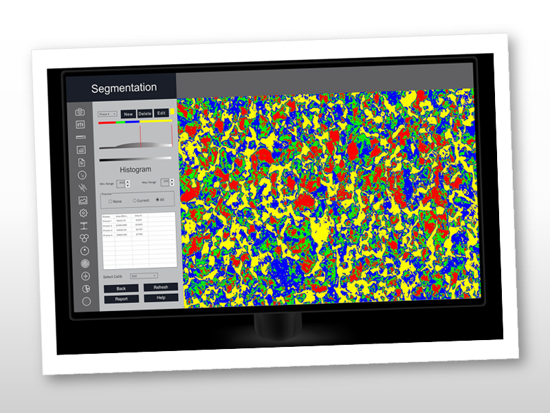 Software Analizador de Imágenes Material Plus